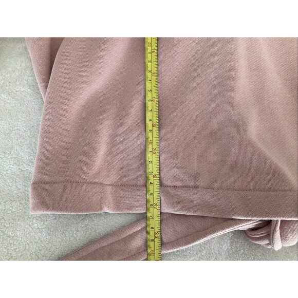Varley Weymouth Open Tie Back Long Sleeve Sweatshirt Size Medium Dusty Pink - Picture 10 of 14